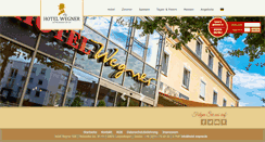 Desktop Screenshot of hotel-wegner.de